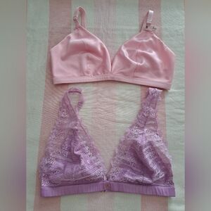 VS Bralettes bundle (S-DD) New